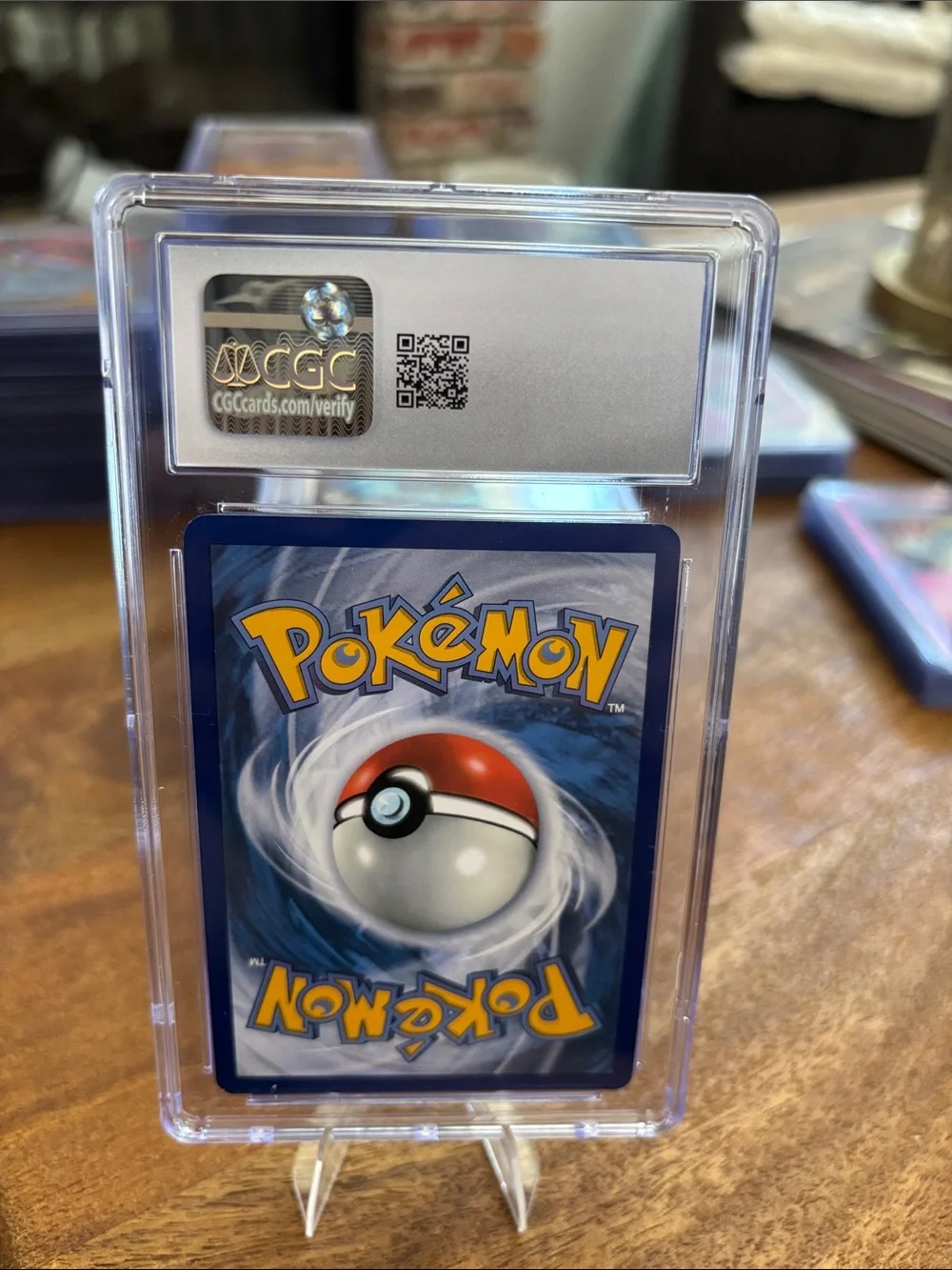 CGC 9.5 Lucario ex Holo Pokemon (2024) Stellar Crown 082/142
